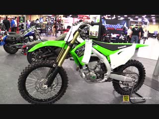 2019 kawasaki kx450 walkaround debut at 2018 aimexpo las vegas