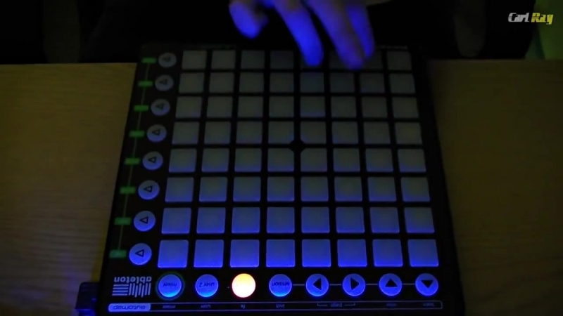 Novation launchpad chasing summers live routine
