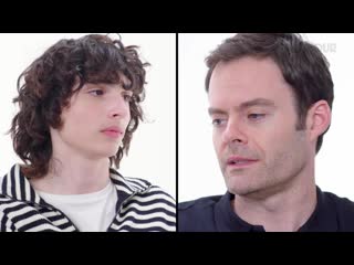Bill hader and finn wolfhard interview each other ¦ glamour