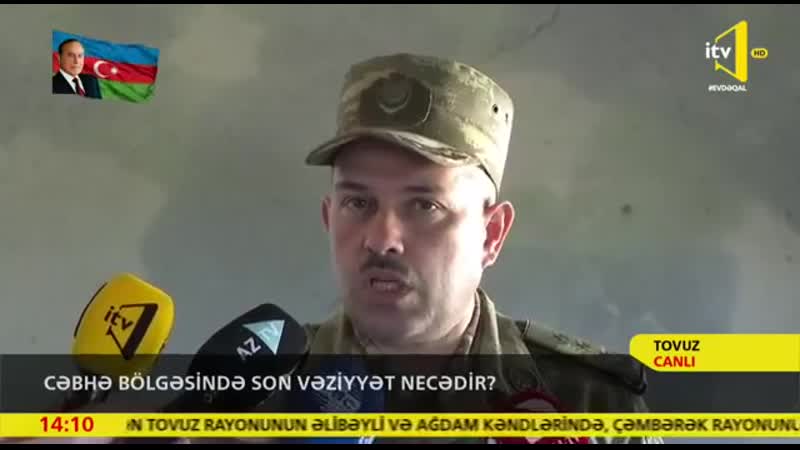 Müdafiə nazirliyin mətbuat katibi vaqif dərgahlı cəbhədə baş verən ən son məlumatları təqdim edir!