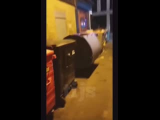 The revolving bin lid strikes again