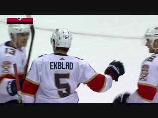 Barkov's redirected goal