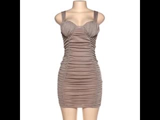 Klanien, 2 цвета, сексуальное, с открытыми плечами, блестящее,