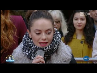 Francesca michielin e francesco gabbani (uno mattina )