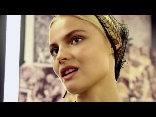 Magdalena frackowiak exclusive interview dolce&gabbana ss13 backstage