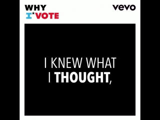 What happened when @bridgitmendler voted for the first time?