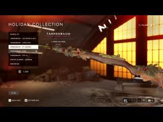 The holiday collection bundle is now available in the battlefieldv armory until december 30, 1 500 bfc