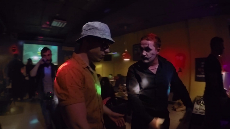 Halloween 2016 в игровом баре пакман