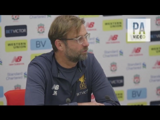 Jurgen klopp about skipper