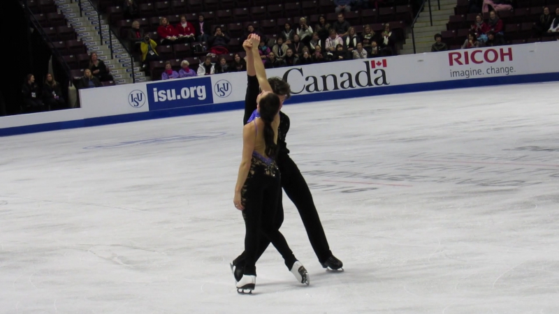 Tessa virtue ⁄ scott moir 2016 skate canada practice 2016 10 28 sd