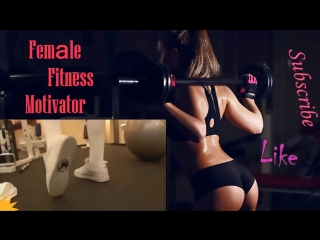Female fitness motivation gorgeous athlete workout