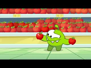 Learn english with om nom fruit finger family song