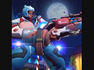 Pawsitively fursome shred your opponents as snowboarder zarya legendary! winter w