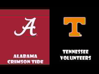 Ncaaf week 8 №11 alabama crimson tide №17 tennessee volunteers / #ddshowlive выпуск №1056