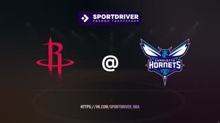 Houston rockets at charlotte hornets