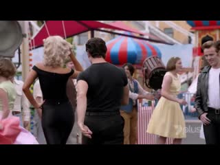 Olivia 2018 telemovie opening scene (youre the one that i want) delta goodrem