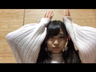 20161106 showroom hashimoto haruna