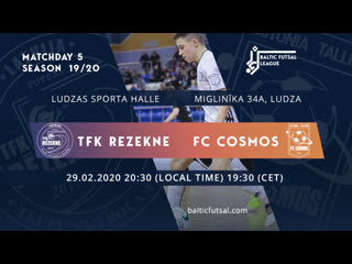 [rus] tfk rezekne fc cosmos matchday 5 live stream