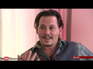 Johnny depp & james bobin, interview alice through the looking glass bbc breakfast 2016 may 23