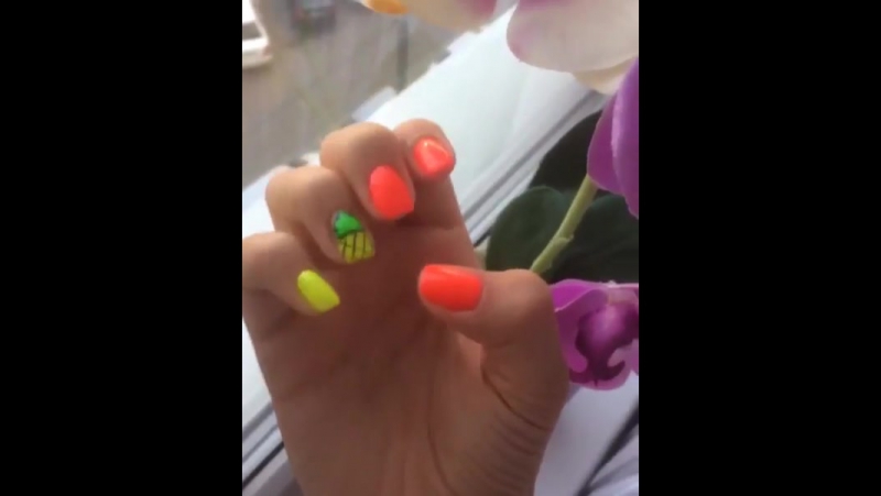 Тащусь💕☀️🍍 #шеллак#зеленоград#ноготки#шеллакмосква москва