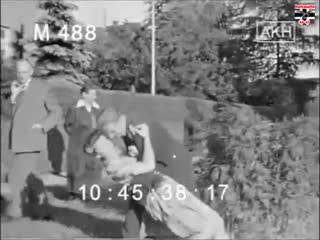 Erich hartmann with his bride ursula paetsch