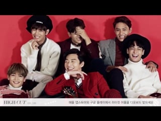 161221 v with hwarang casts @ high cut vol 188