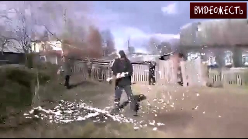 Наняли дровосека © видеожесть