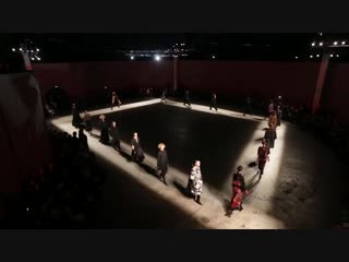 Dnk models for tanya kotegova fashion show fw 19