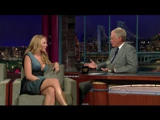 Blake lively late show with david letterman (2008)