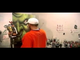 Warcraft orc by steve nunez airbrushes (aero)