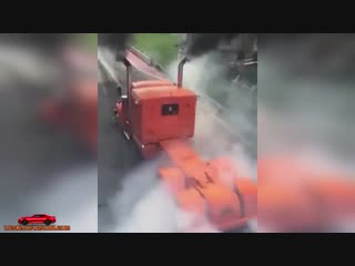 Американские дальнобои монстры! jake brake sound, big rig rolling coal