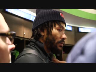 Интервью деррика роуза после игры с denver nuggets 21 11 2018 (derrick rose)