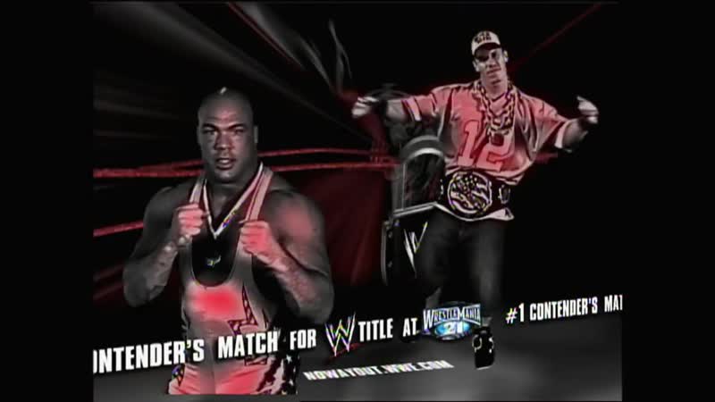 |wm| курт энгл против джона сины no way out 2005