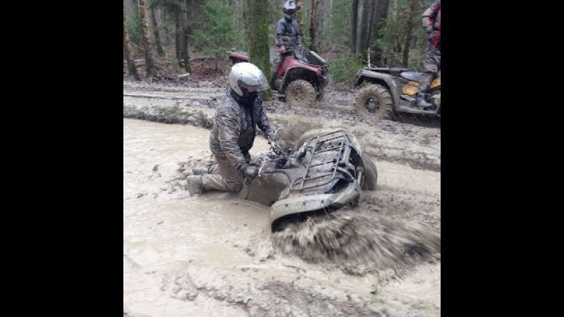 Борьба с грязью на can am brp outlander 650 xmr