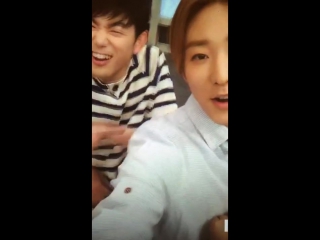 U kiss kevin 10 minutes til asc @ eric nam periscope
