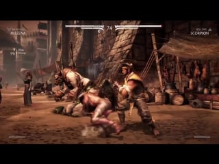 Mortal kombat x mileena's 2nd fatality