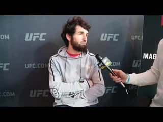 Интервью забита перед ufc 235