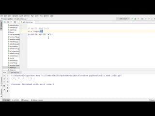 [egoroff channel] метод split и метод join python
