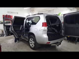 Шумоизоляция салона land cruiser prado