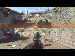 High alert now highlights only in the direction you're being aimed from (see top half) modern warfare