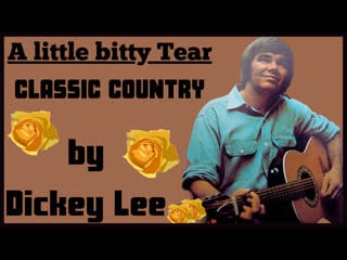 A little bitty tear ebony eyes (classic country) by dickey lee in 1962 1969!