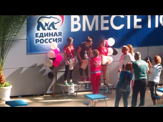 Награждение 200м в/л девушки