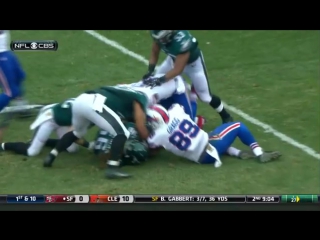 Bills marcus thigpen muffs punt eagles recover