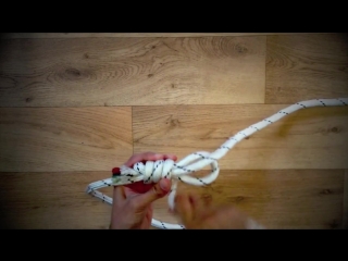 How to tie an iyengar yoga wall rope