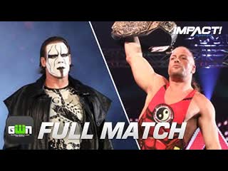 Sting vs rob van dam tna slammiversary viii (13 06 2010)