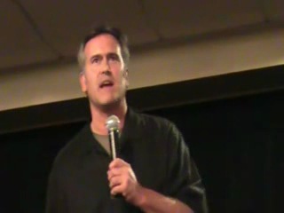 Bruce campbell q&a session at monster mania con n june 2009