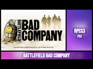 Battlefield bad company [rpcs3 ps3 7gen]