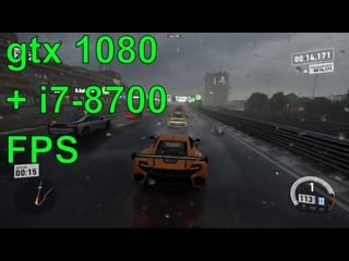 🏎forza motorsport 7|fps i7 8700 + gtx1080 + ddr3 2400mhz + ssd|фпс тест производительности