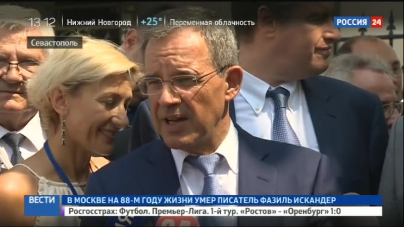Мариани пожалел, что иностранные журналисты не видят всю правду в крыму