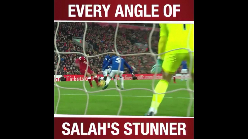 Best goal of the month mo salah vs everton